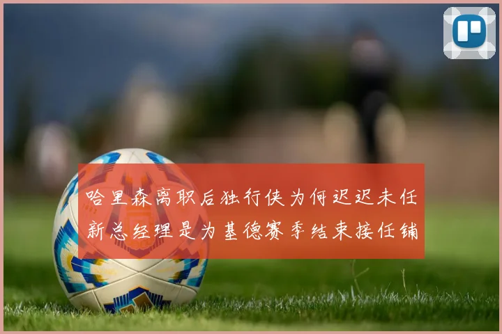 哈里森离职后独行侠为何迟迟未任新总经理是为基德赛季结束接任铺路吗