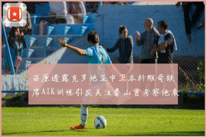 苗原透露克罗地亚中卫本科维奇缺席AIK训练引发关注泰山曾考察他表现